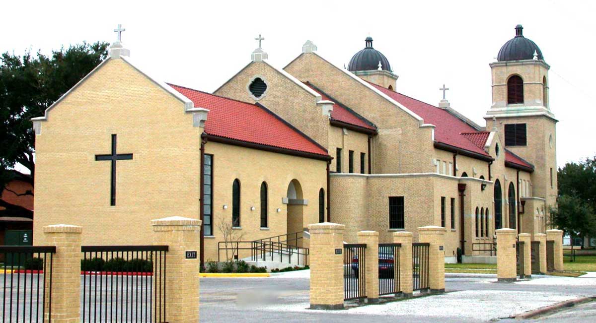 St Phillips Catholic Church side view